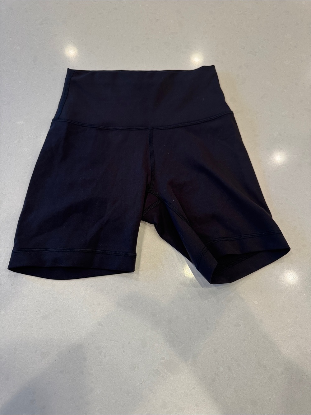 lululemon athletica Black High-Rise Bike Shorts